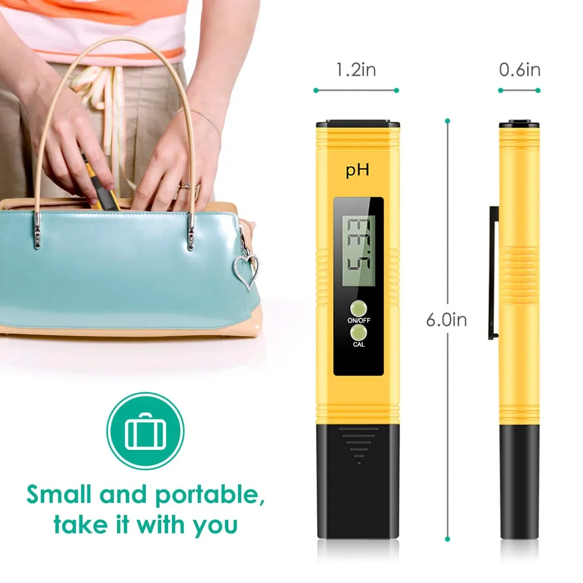 PH Meter Digital PH Tester 0.01 High Accuracy Meter For Water 0-14 Measurement Range For Drinking Water Pool Aquarium ph meter