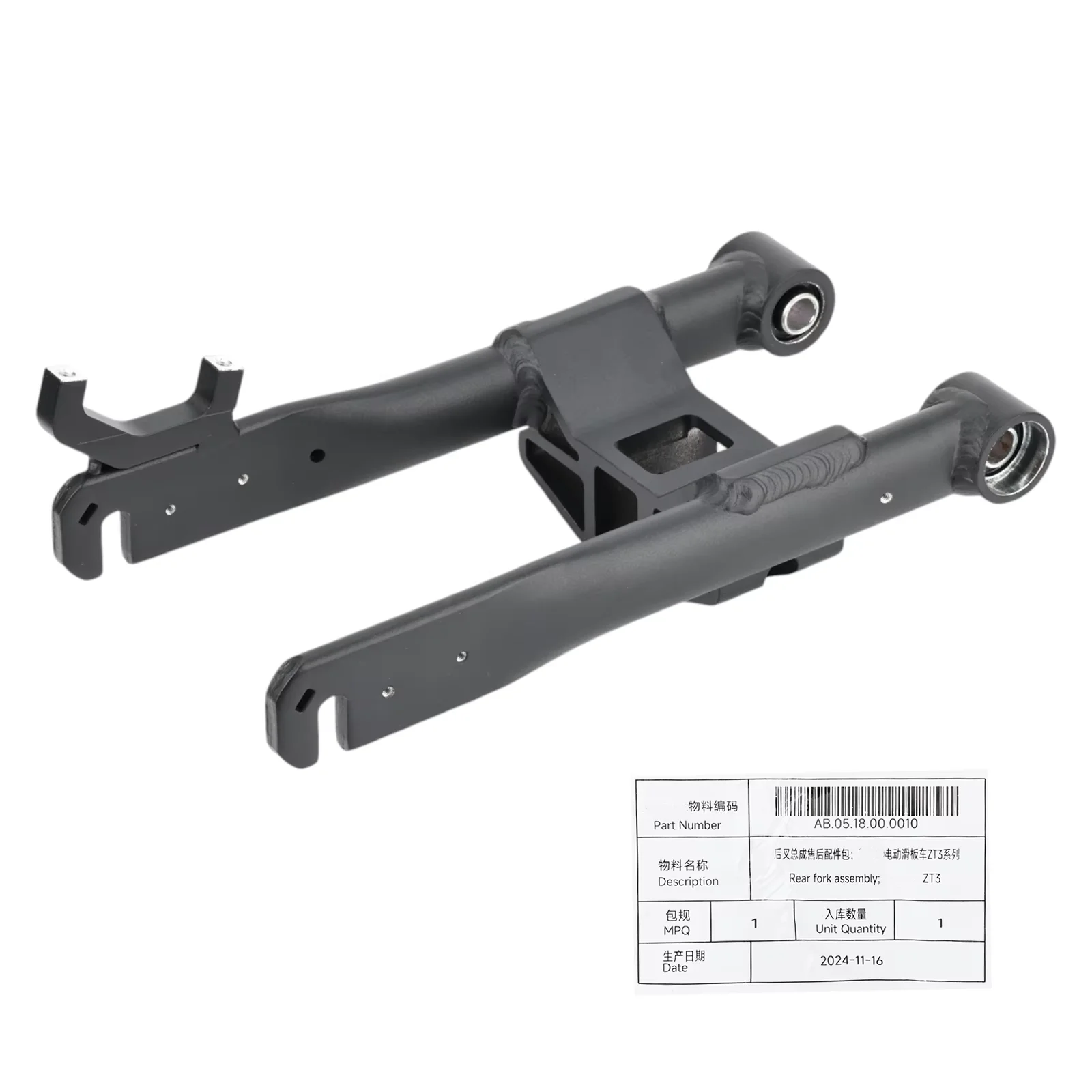 Original Rear Fork for Segway ZT3 Pro Electric Scooter Wheel Frame Arm Support Accessories Parts 2025 Version