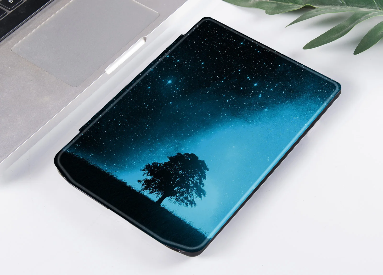 Slim Case for All-New Pocketbook 629 Verse / Pocketbook 634 Verse Pro 2023 eReader - PU Leather Folio Cover with Auto Sleep/Wake