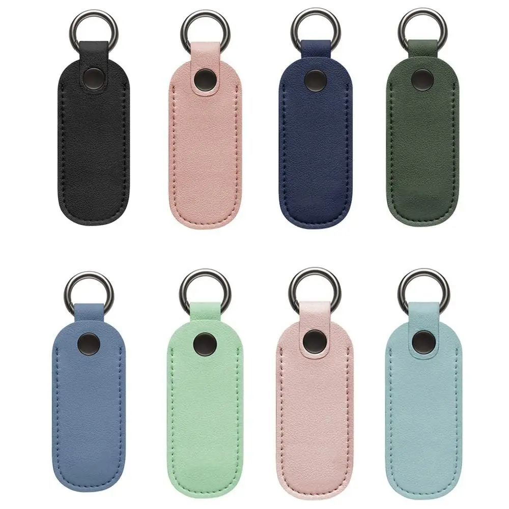 PVC Leather USB Flash Drive Storage Bag Protective Case