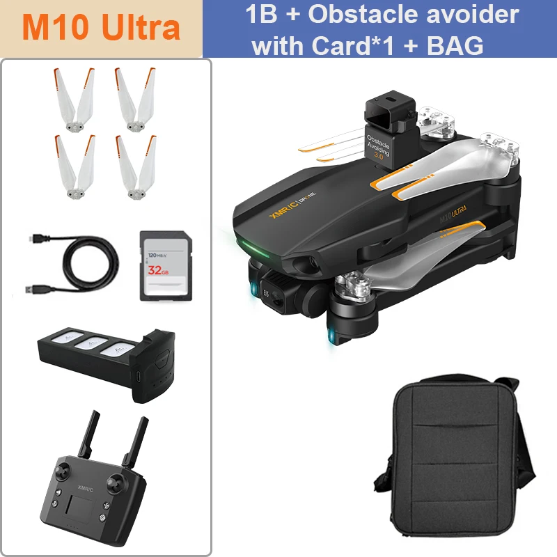 remote control quadcopter with camera XMRC M10 Ultra GPS Drone dron 4K Profesional  Dron FPV 3km long rang professional quadcopter 4K Camera VS l900 pro/KF101/kf102 quadrone 4ch remote control RC Quadcopter