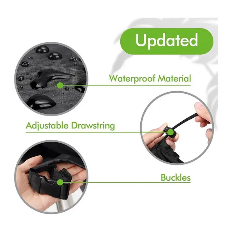 Fiacvrs Billardtischdecke Oxford-Stoff - Abwaschbarer Schutz 285x158cm | Schwarz & Kaffeebraun