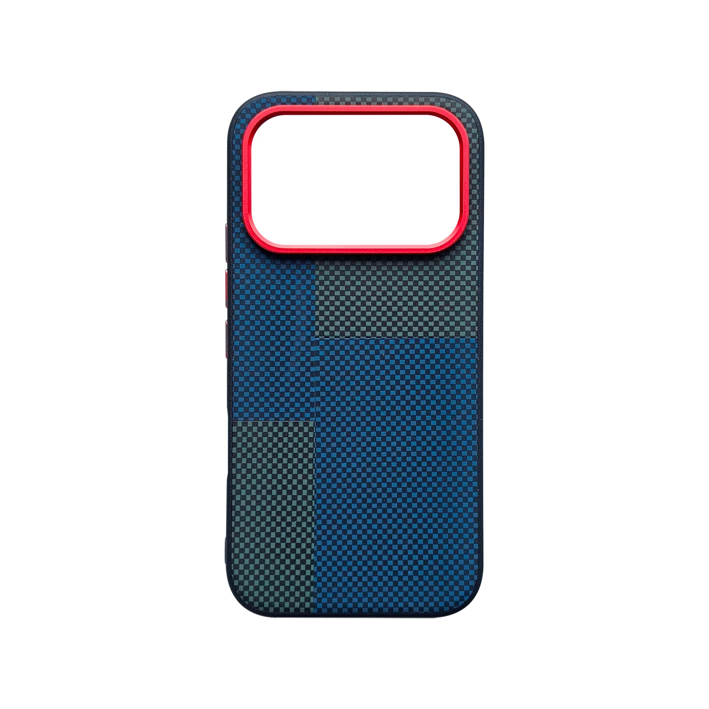 Leather Carbon Fiber Texture Soft Frame Protective Cover