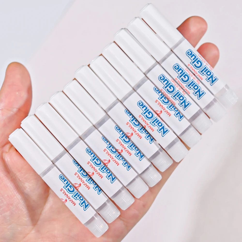 

50/70/100pcs 2g False Nail Glue Nail Adhesive Glue For Nail Rhinestone Gems Jewelry Acrylic Nails Nail Tip Glue Extension Glue