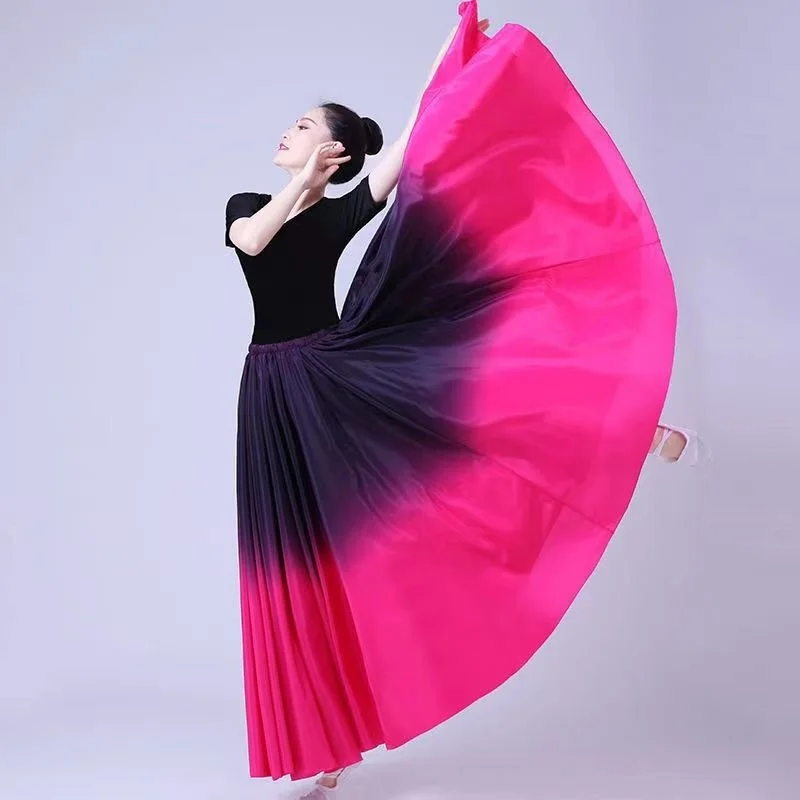 Spain Flamenco Dance Performer Dresses for Women Stage Performance Dancing Skirts 360/540/720 Degree Costumes Female Vestido images - 6