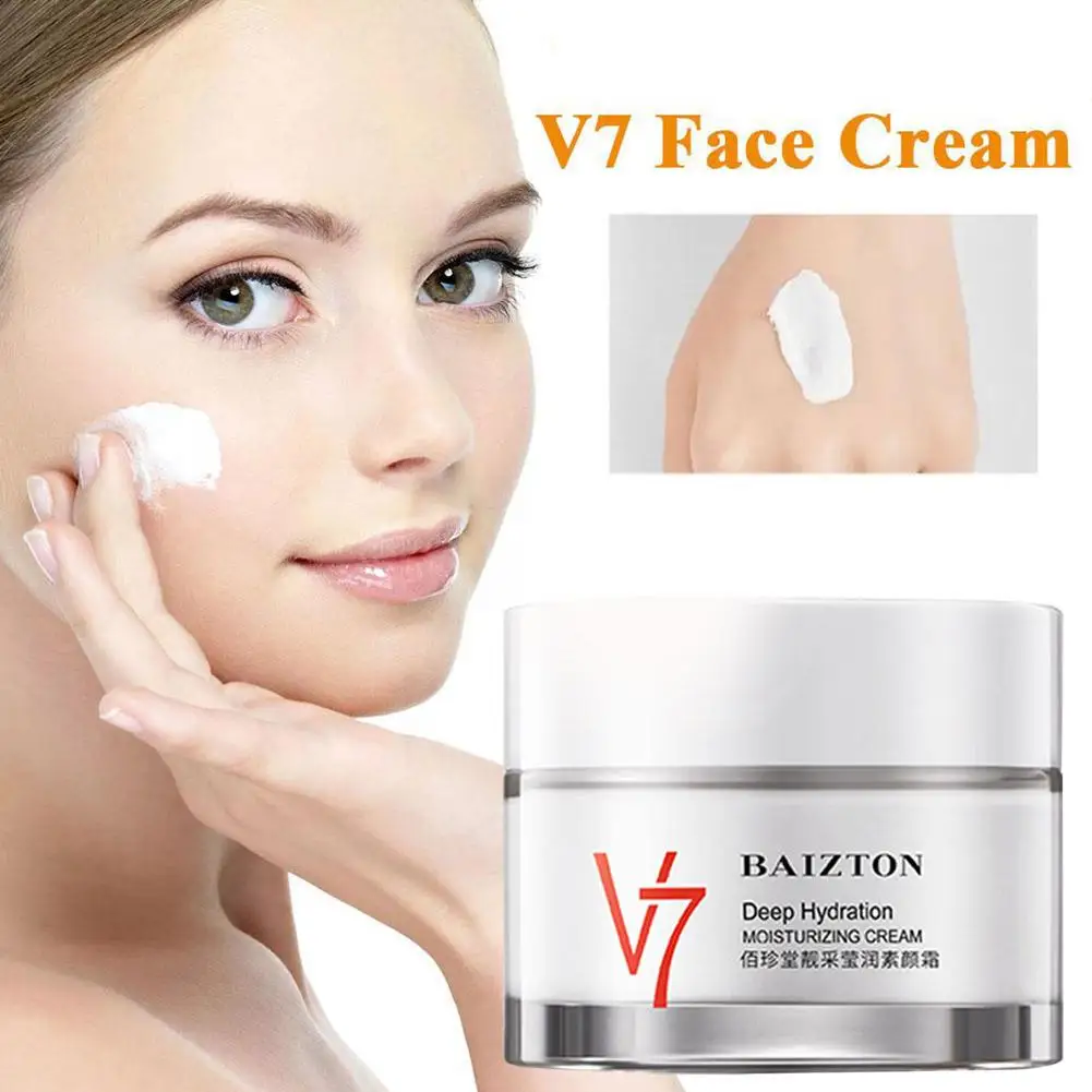 

V7 Deep Hydration Face Cream Anti Aging Firming Lifting Fade Cosmetics Korean Lines Moisturizing Skin Care Brightening Fine J0B6