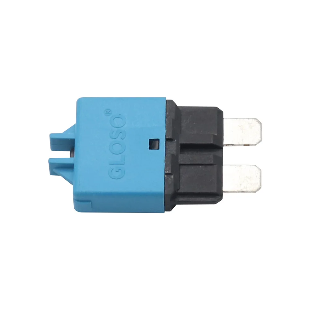 15A Circuit Breaker ATC Blade Fuse Manual Reset Blade Fuse Adapter Resettable 15A 32V DC Marine Rally Auto Boat Car Accessories