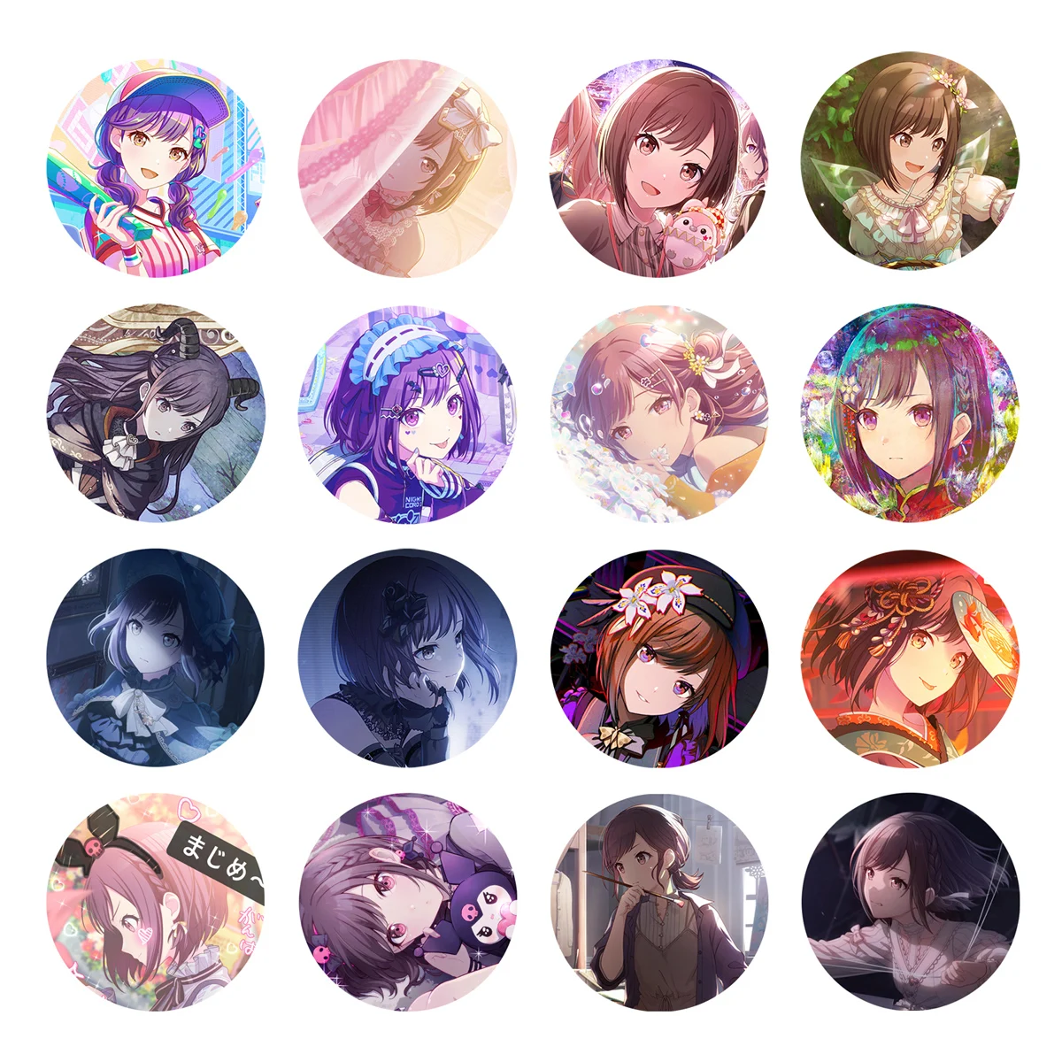 Project SEKAI аниме Shinonome Ena Enanan 25 ночной шнур 50 мм металлический значок брошь булавки