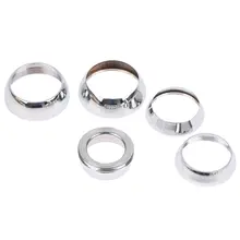  1Pc 35/40mm Faucet Spool Gland Shower Fixing Cap Cover Bowl Decorative Cover Kitchen Faucet Replacement Accessories 