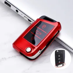 Premium Car Key Protection Shell and Case for Enhanced Durability and Style (Red - B)
