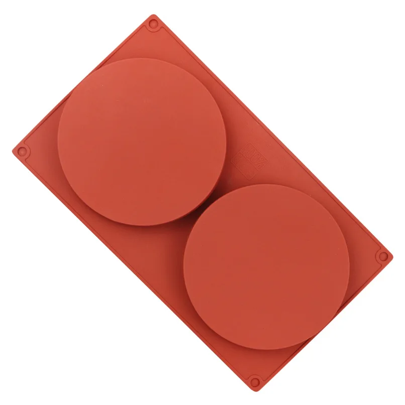 2 Holes Cylinder Silicone Mold – Cake, Pastry, Jelly, Pudding, Soap, Ice, Muffin, Bread... - SKU CCM01647 - UGI Packaging