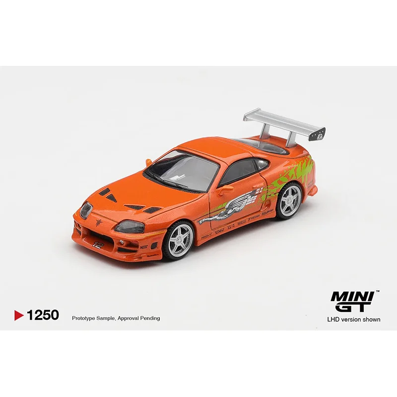 1:64 미니GT  1250 토요타 수프라 보멕스 분노의 질주 브라이언 오코너  1251 마쓰다 RX-7 베일사이드 포처트 한서울-오 합금 모델