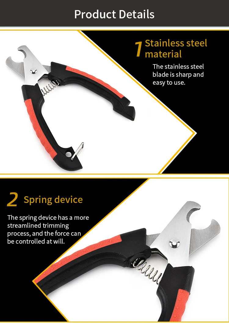Title 3, Professional Cat Nail Scissors Pet Dog Nail Cli...