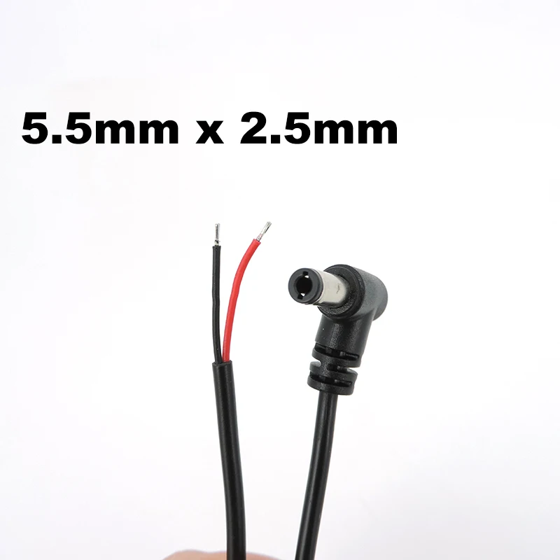 DC Power Cable 1m 4.0x1.7 3.5x1.35mm 5.5x2.1mm 2.5mm 22AWG Extension Cord Male Female connector for CCTV Camera wiring cable connectors wire connectors dc connectors power connector plug adapter power connector adapter dc power connectors