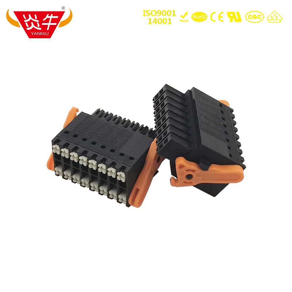 10Pcs 3.5MM 15EDGKNHBG KF2EDGKES DEGSON WEIDMÜLLER B2CF GRID INSTRUMENTATION DOUBLE LAYER CONNECTOR PLUG-IN TERMINAL BLOCK 10pcs new original ad623arz ad623a ad623 sop 8 instrumentation amplifier chip