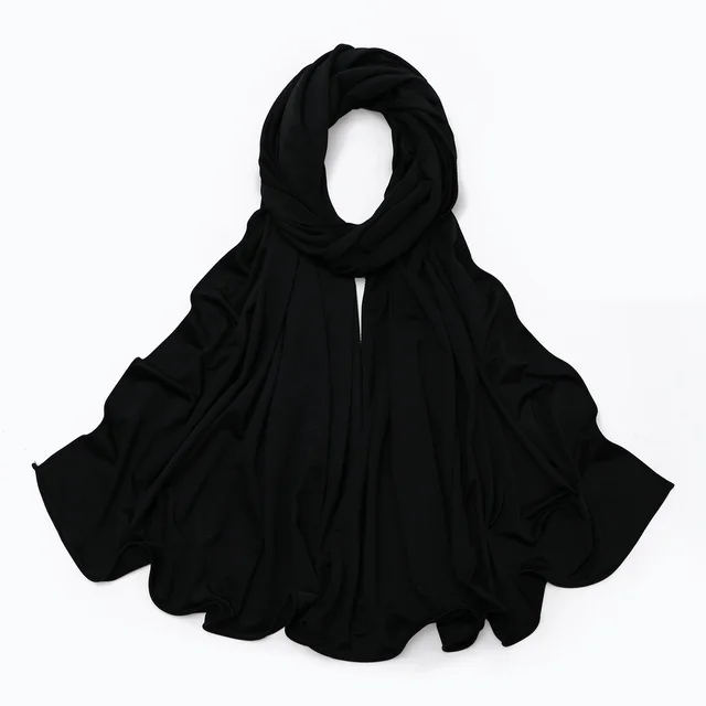 Nouveau Hijab en Jersey Liquide pour Femmes Musulmanes, Foulards et Châles de Ramadan, Voiles Islamiques, Mode Musulmane, Châle Islamique ﻿ 180*60cm