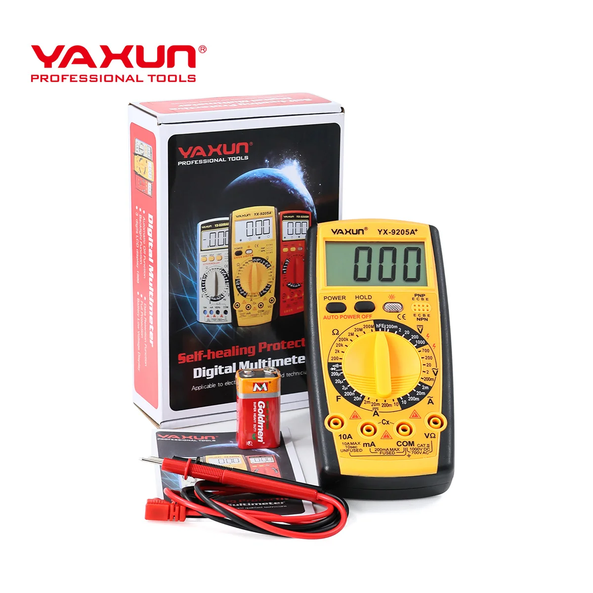 YAXUN YX9205A+ digital multimeter electronic digital universal