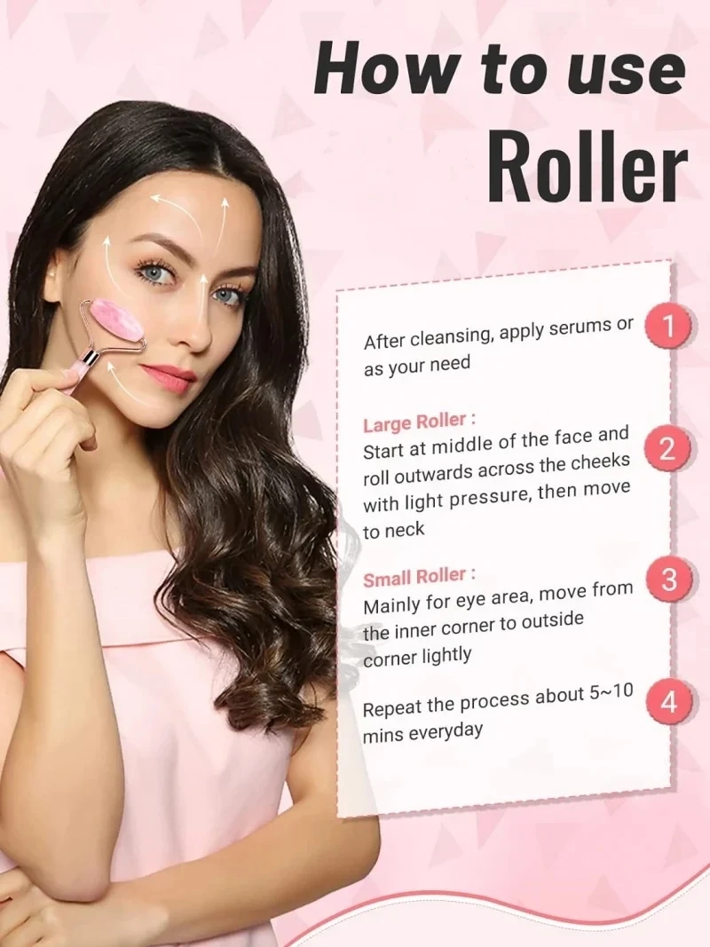 Рисунок 2 - Роликовый женский антивозрастной массажер для лица