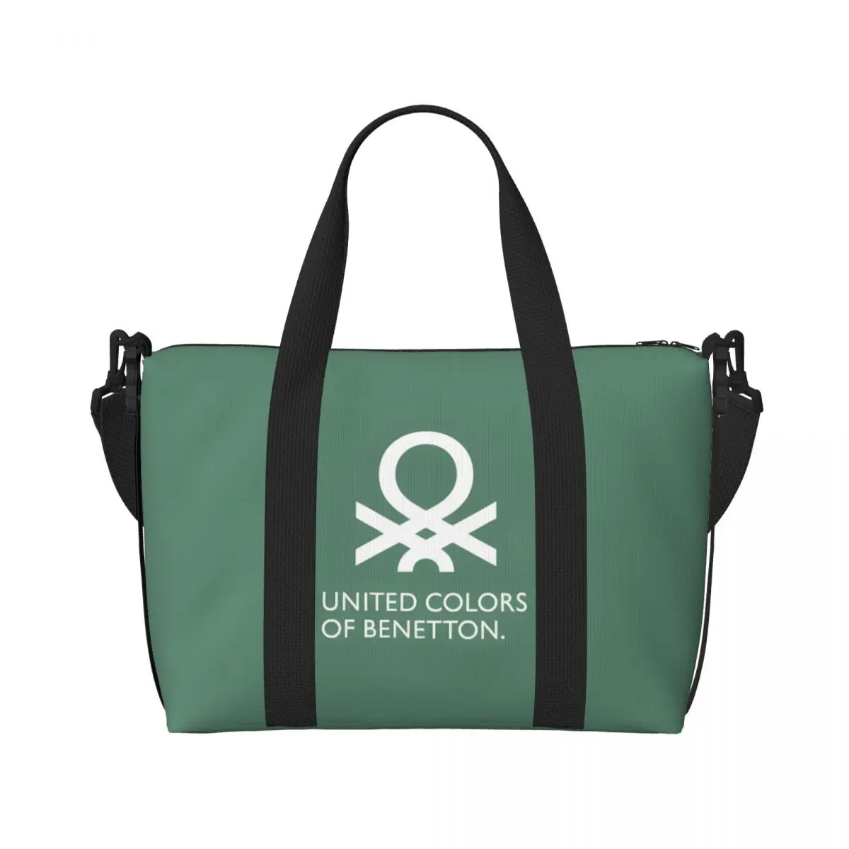 B-Benetton Portable Travel Bag, Sports Shoulder Bag, Waterproof Business Travel Fitness Crossbody Bag