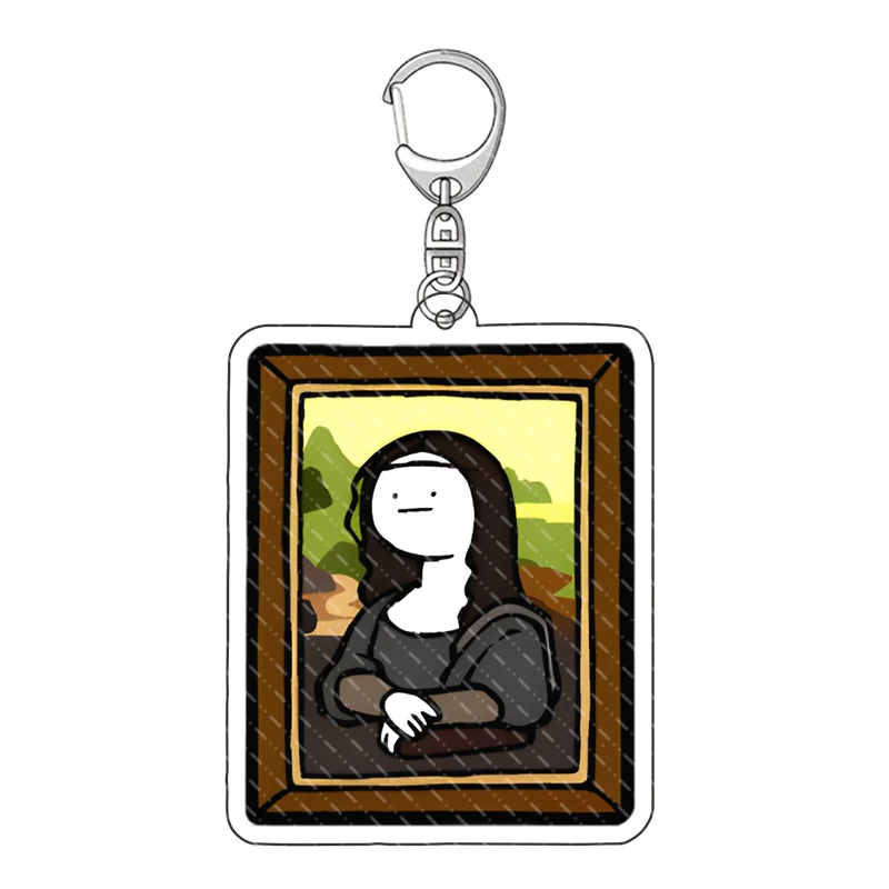 

Индивидуальный акриловый брелок 50 шт./партия аниме брелок Мультяшные аксессуары подарки на день рождения