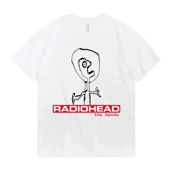2025 Summer Radiohead The Bends Tshirt Men Women Cotton Tee Hip Hop Short Sleeve T Shirt Clothes T-shirts Tops Gift for Fans 1