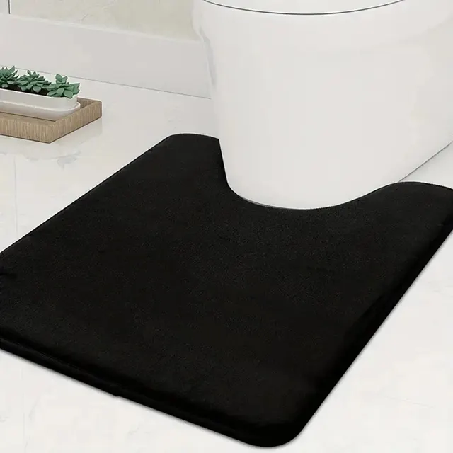 U-SHAPE tapis de sol de salle de bain tapis de toilette tapis de salle de bain antidérapant tapis de bain absorbant décoration de la maison 5