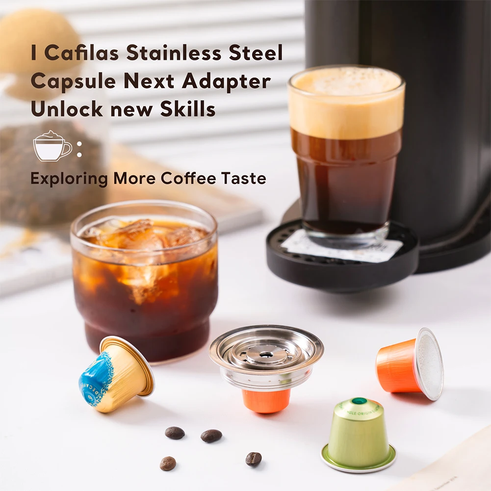 Coffee Pods Adapter Converter DIY Your Coffee Flavor Coffee Pod Converter Coffee Capsule Adapter for Nespresso Vertuo