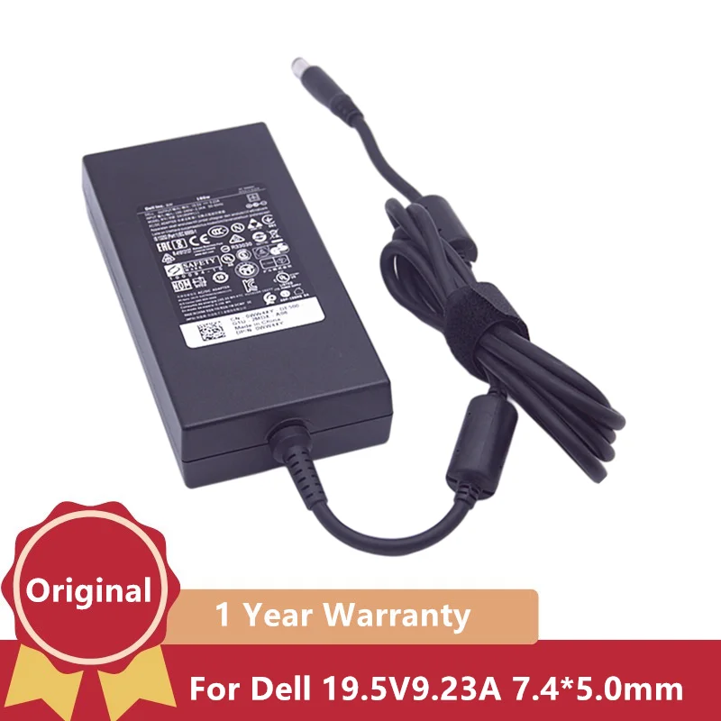 Caricabatterie Adattatore Ca Per Laptop 19.5V 9.23A 180W Originale Per Dell Precision M4600 M6600 M4800 M6800 Fa180Pm111 Da180Pm111 Adp-180Mb D