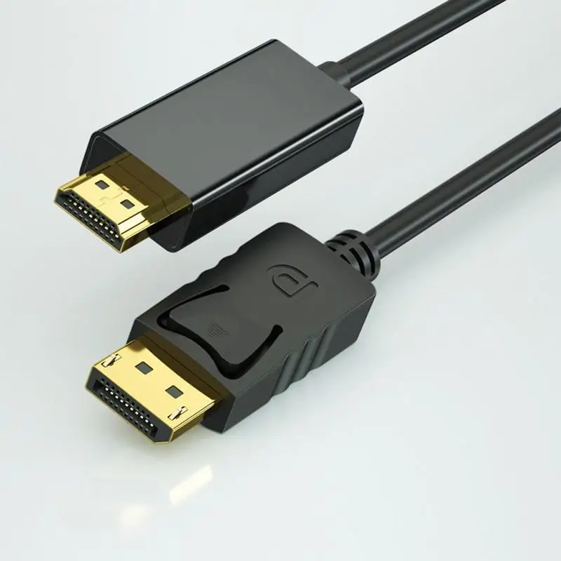 DP to HDMIs-Compatible Converter Displayport Adapter Uni-Directional Display Port Adapter For HDTV Monitor Computer Video Card