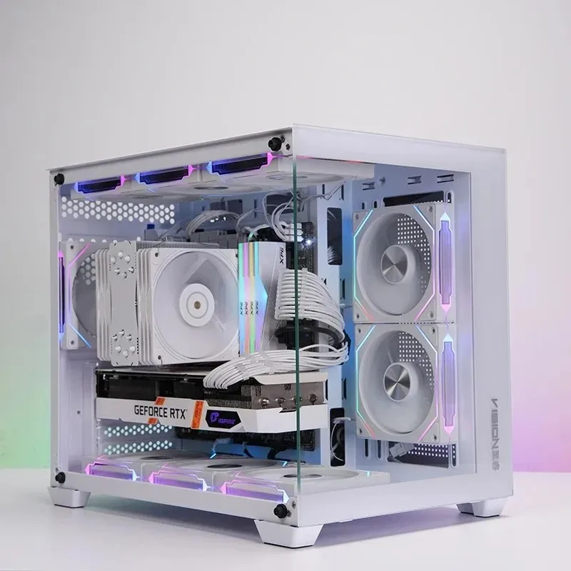 LDPCSJ Prism 4RS 12cm ARGB 4-Pin PWM Silent Cooling Computer Case Fan High Air Volume 12V