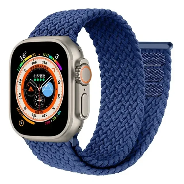 Braided Solo Loop Watch Band Strap in Premium Design