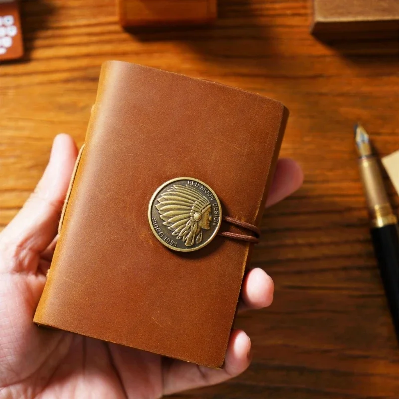 

Leather Traveler Journal Travel Handmade Notebooks Retro Notepad Diary Writing Notebook