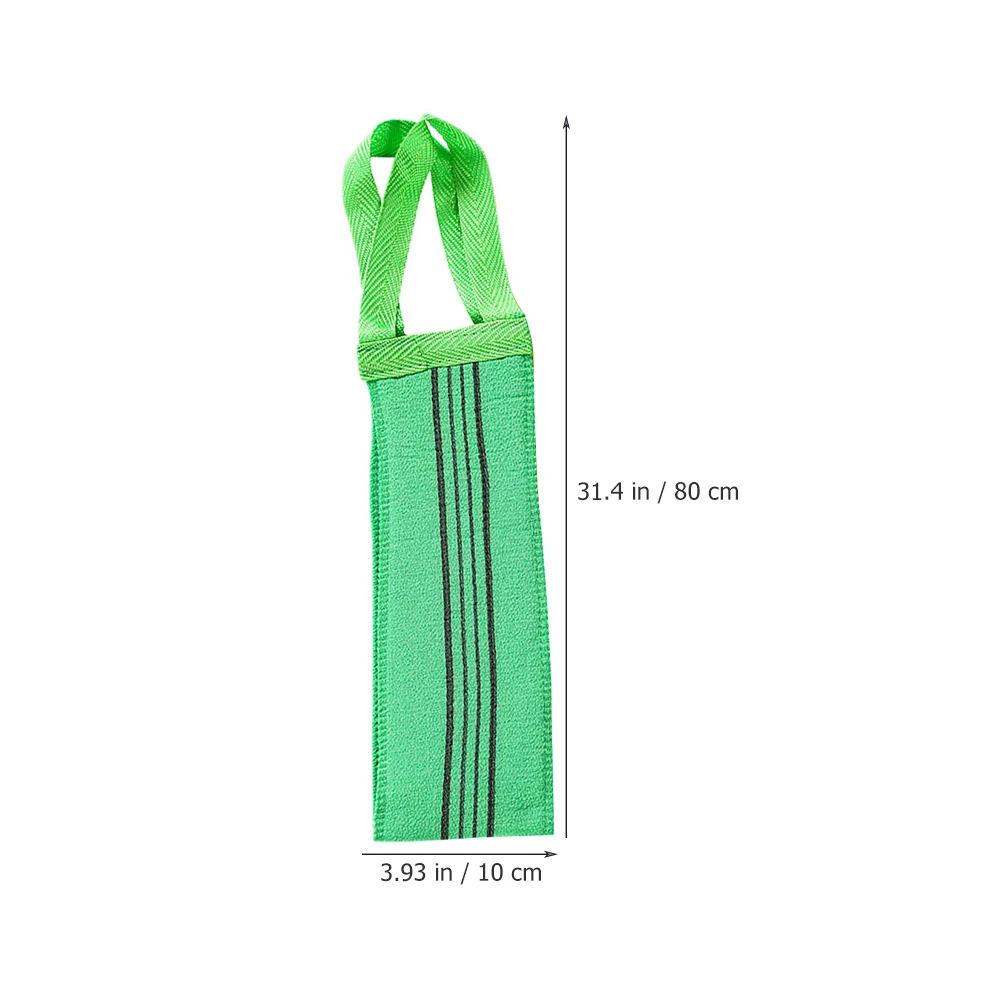 Back Exfoliating Scrubber Shower Towel Reusable Bathing Cloth Body Cleaning Washing Scrubbing Towel Bath Accessory Random Color 6
