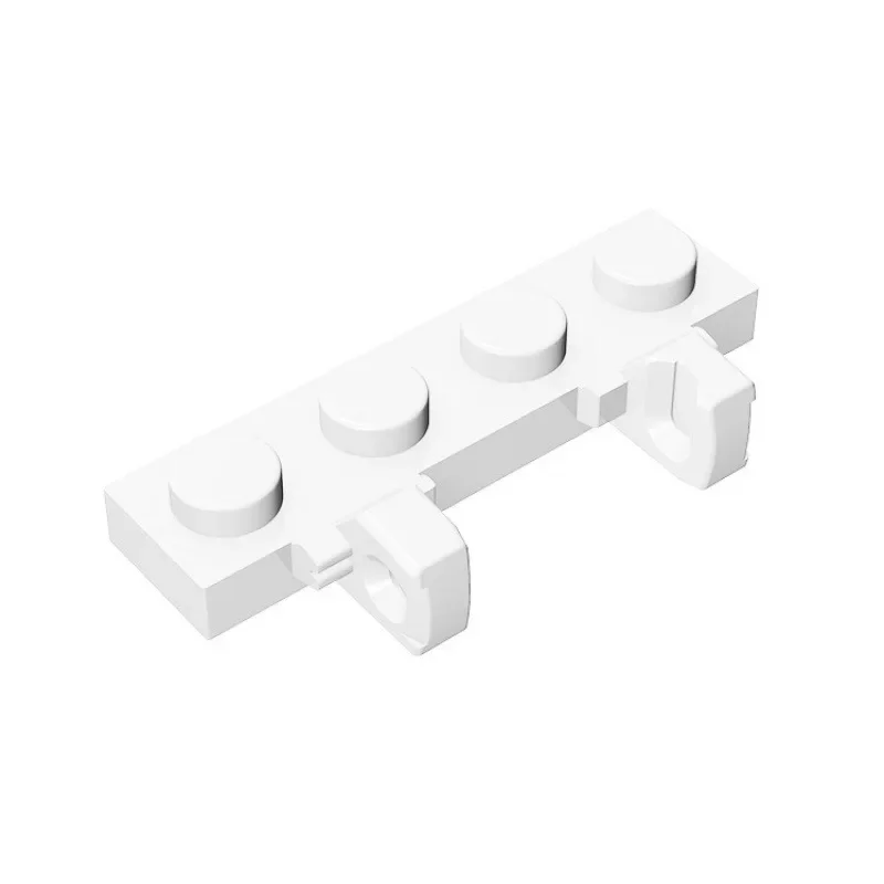 [59개][50g] 44568 인터로킹 MOC1x4 힌지 플레이트, 어린이 DIY STEM 빌딩 블록 장난감, MOC 제작자들을 위한 선물