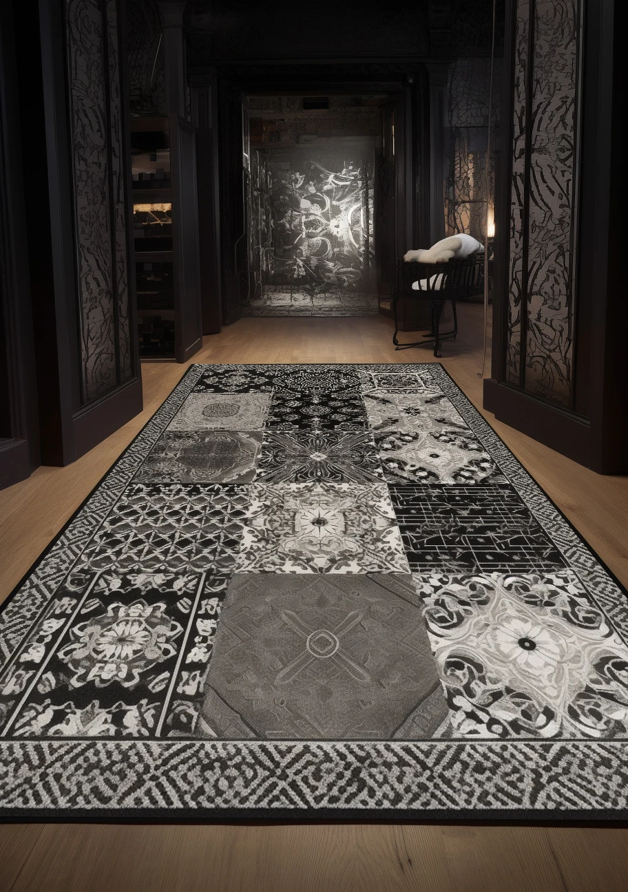 Persian Retro Living Room Decoration Carpet Luxury BOHO Home Decor Bedroom Rug Comfortable Fluffy Washable Floor Mat Non-slip 4