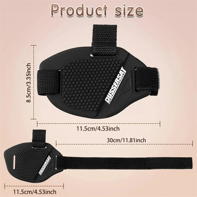 Motorcycle Boot Protection Pad Rubber Boot Protection Cover Adjustable Protection Anti-slip Pad Motorcycle Shoe Protection 5