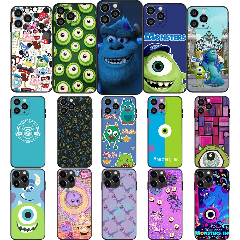 Custodia Morbida Un-28 Monster Inc University Per Iphone 11 12 13 14 15 Mini Pro Max Plus