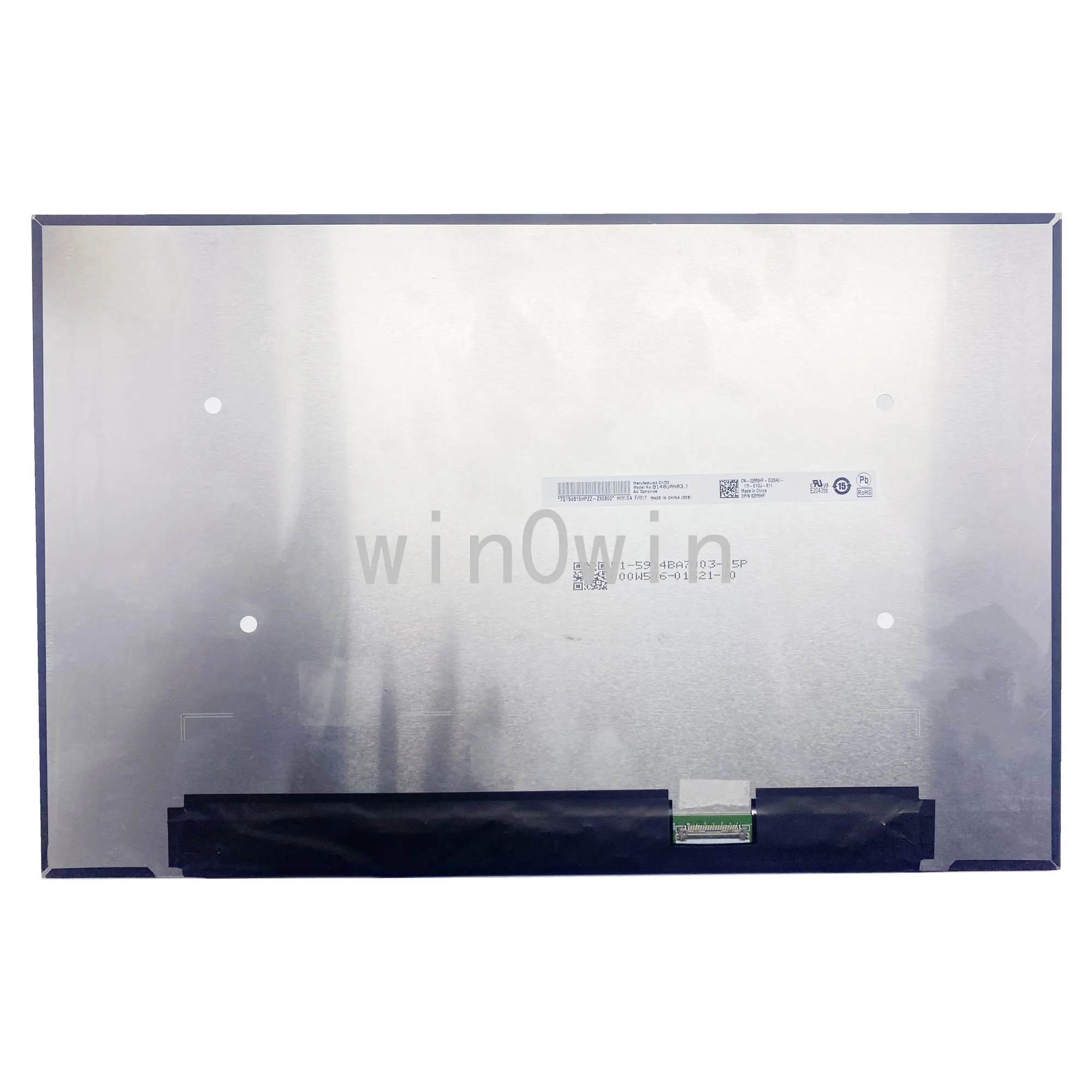 Écran LCD 14" B140UAN03.1 / N140JCA-EEL / NV140WUM-N42 - 1920x1200 60Hz 30 Broches - Neuf