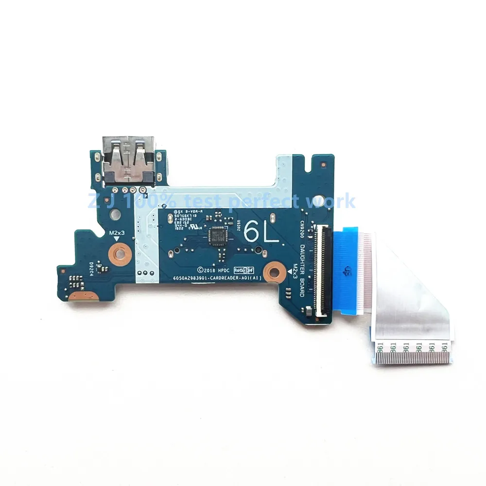 L23186-001 For Hp 14-CK 14-CM 240 G7 Laptop SD Card Reader
