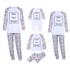 Father Mother Children&Baby Sleepwear Family Matching Outfits Custom DIY Add Own Personalized Image Text Holiday Pajamas Clothes 5