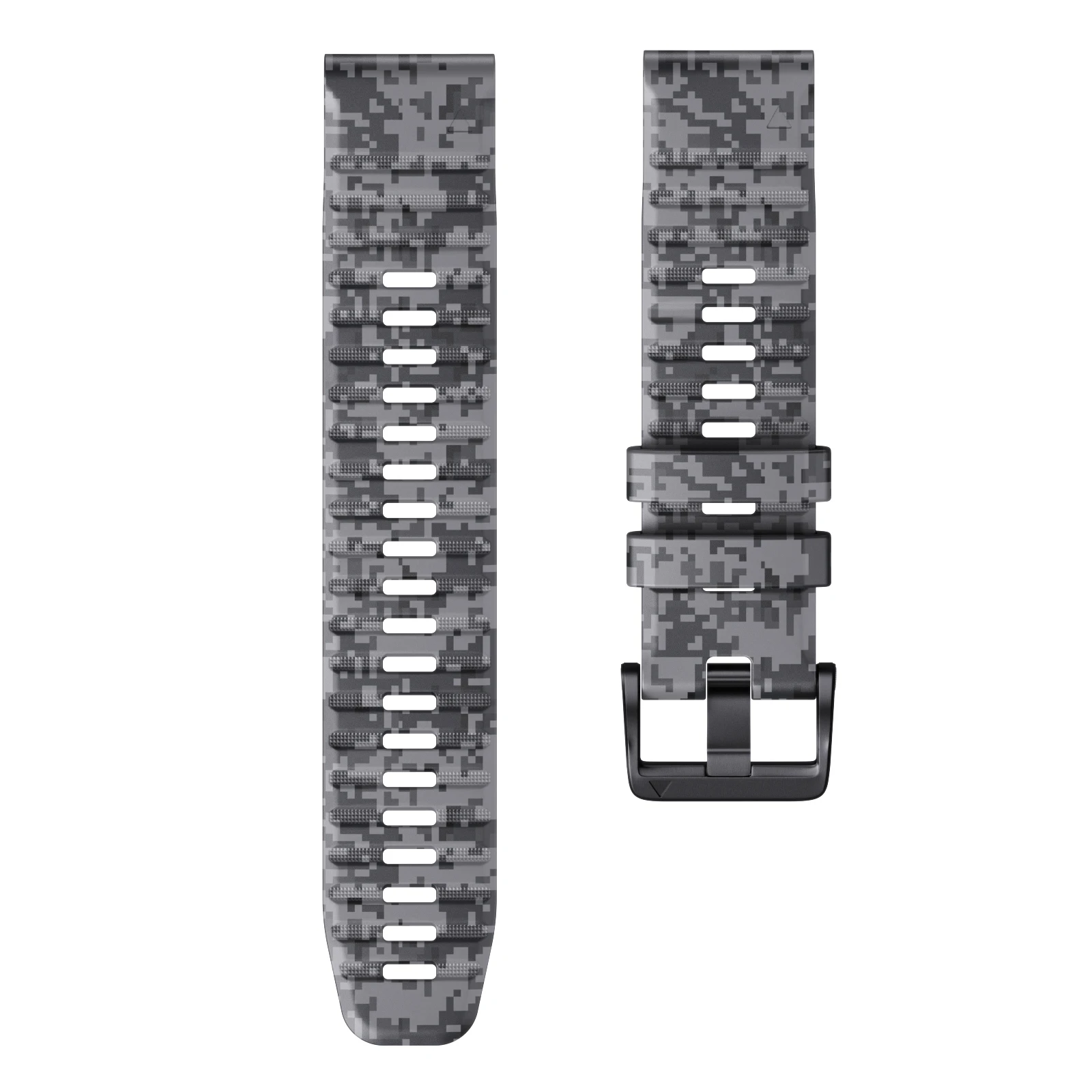 22 26mm Camouflage Rubber Quick Fit Strap Belt For Garmin Fenix5 5X 6 6X 7 7X Bracelet Instinct1 2 Replacement Silicone Band