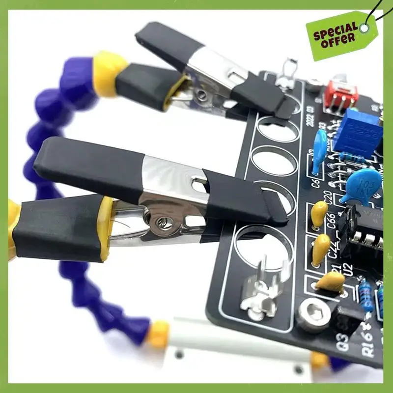 Octopus Soldering Helping Hands Bench Vise Table Clamp With Arm Solder Iron Holder PCB Repair Tools-FUNN
