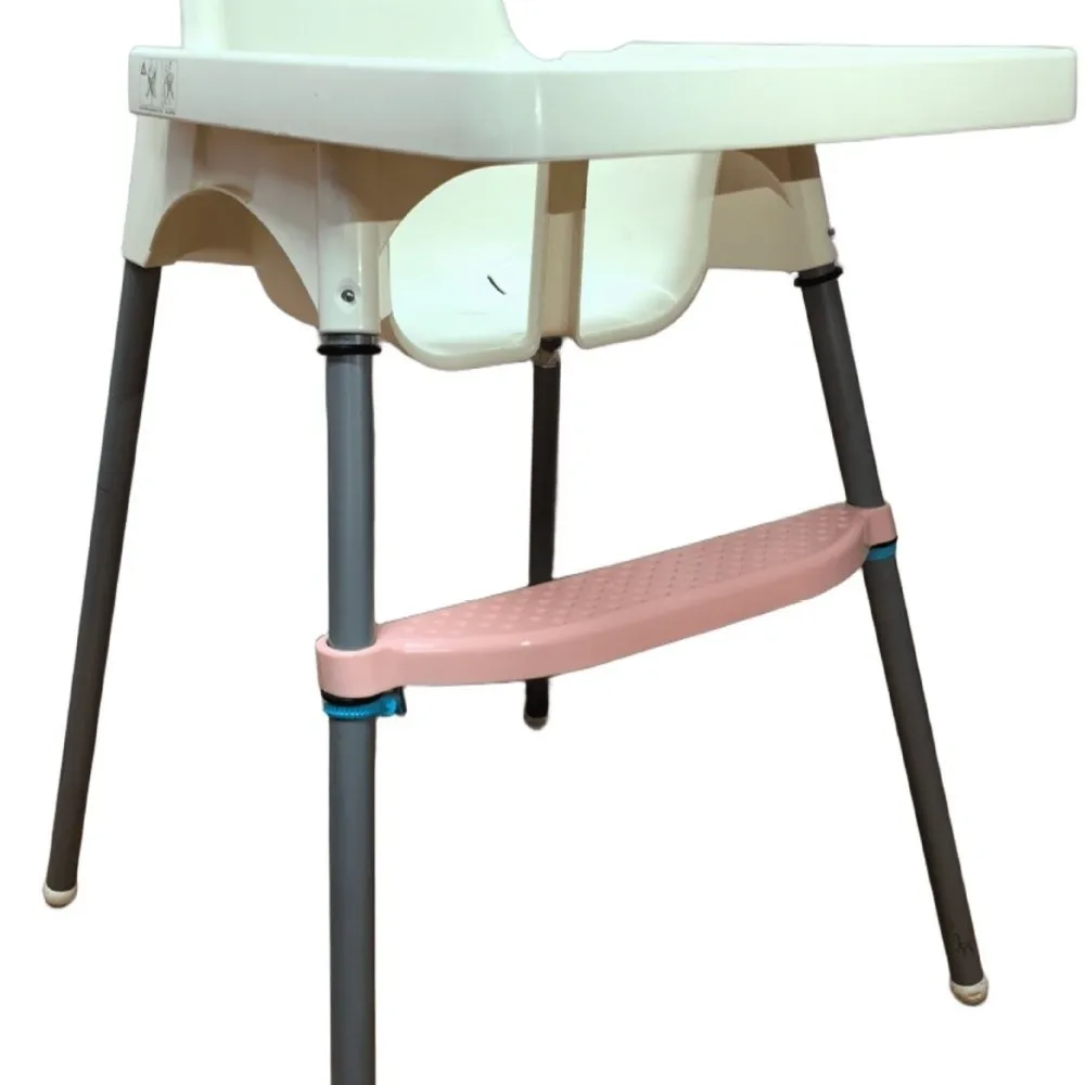 편안한 용 식탁의자 발판 미끄럼 방지 표면 조절 가능한 페달 발 받침대 인체공학적 범용  식탁의자 액세서리