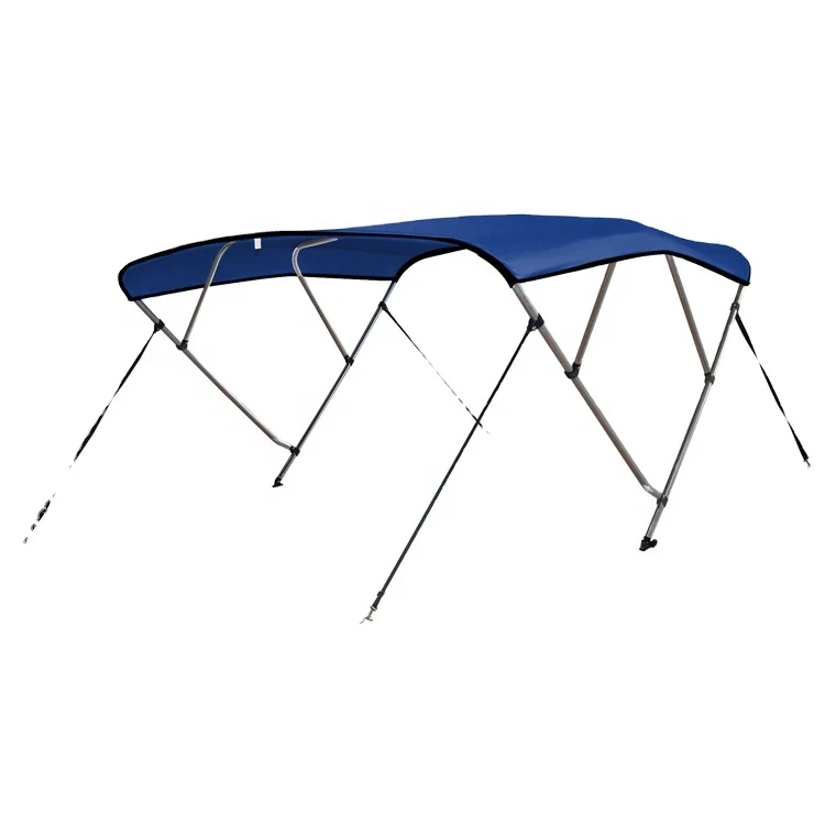 

New Arrival Customized Marine-grade 600D Polyester 4 Bow Bimini Boat Top