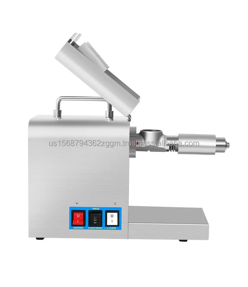Mini Oil Press Commercial Electric RG-311 Coil Oil press Peanuts Flax Seed Sunflower Seed Cold Oil Press Machine 4