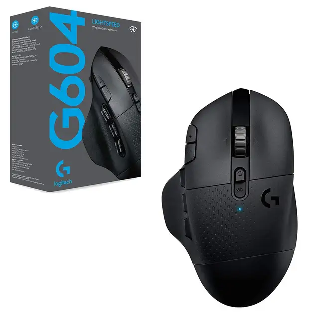 Logitech G604 LIGHTSPEED Wireless Computer Mouse 16000DPI Programmable Buttons Bluetooth Wireless Dual-Mode Programmable 1