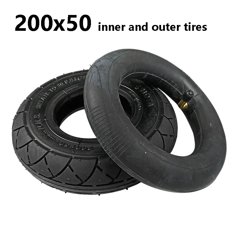 

Scooter tire 200X50 (8 inch) Tyre and inner tube for electric Gas Scooter & Electric Scooter hair front wheel