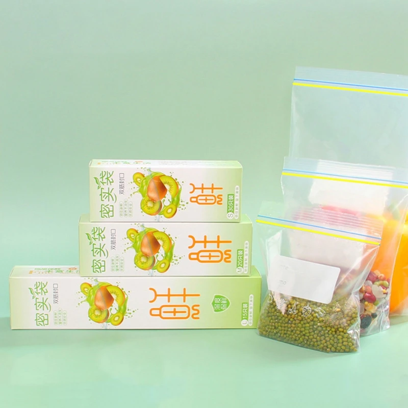 

Пластиковые пакеты для упаковки пищевых продуктов, многоразовый герметичный пакет для морозильных камер, кухонный холодильник, консервация пищи