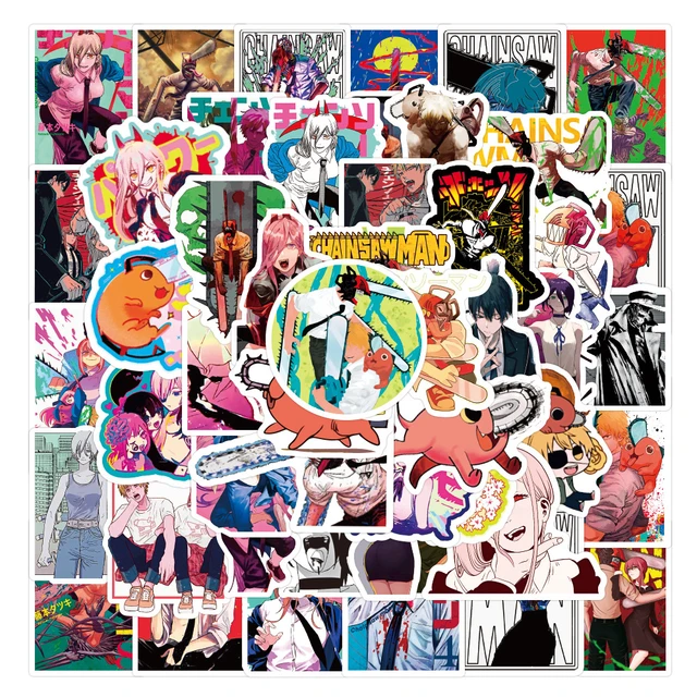 Matomo Hayakawa AKI Denji Power Chainsaw Man Anime Vinyl Sticker Auto Car  Truck Wall Laptop | Sticker | 5.9