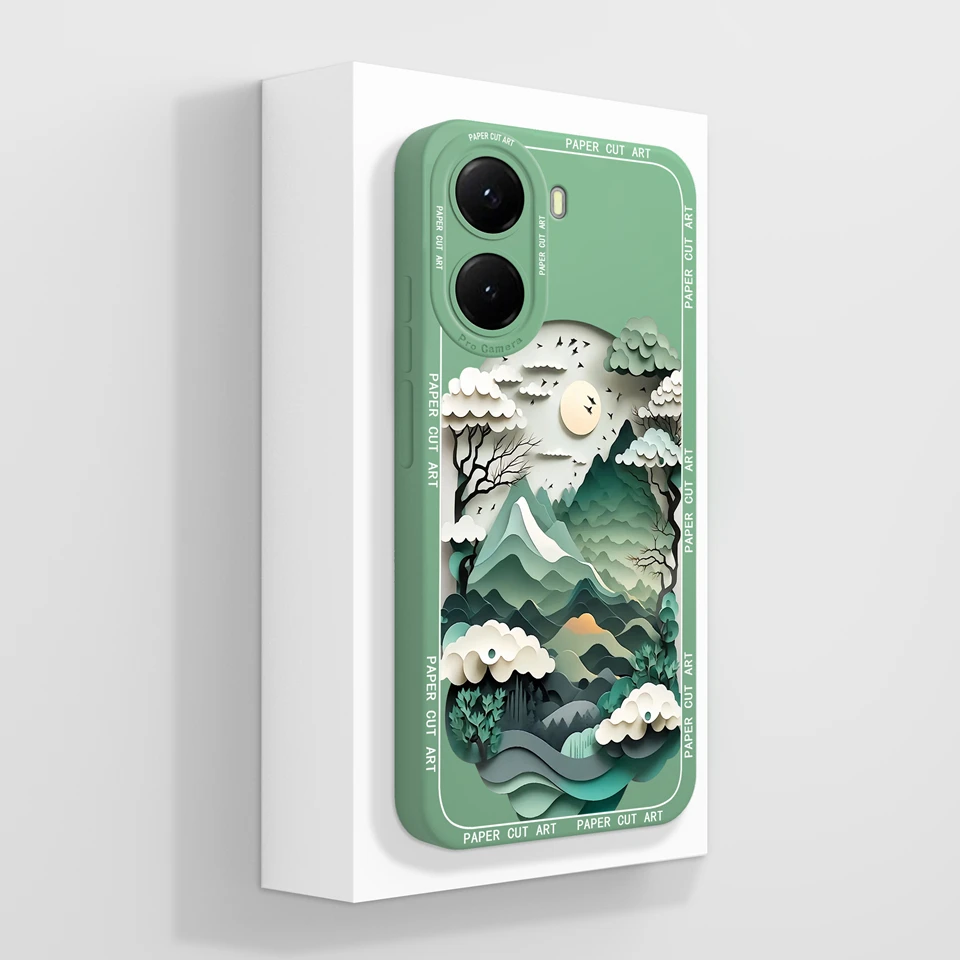 Sun Cat Flower Durable Shockproof Non-slip Liquid Soft Phone Case Cover